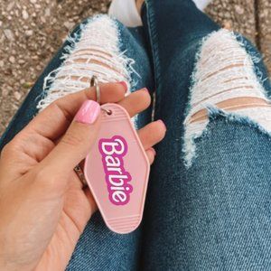 Barbie inspired Hotel Keychain